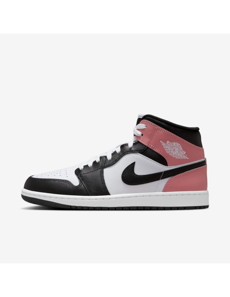 Jordan 1 Mid White Rust Pink Black DQ8426100 MBS