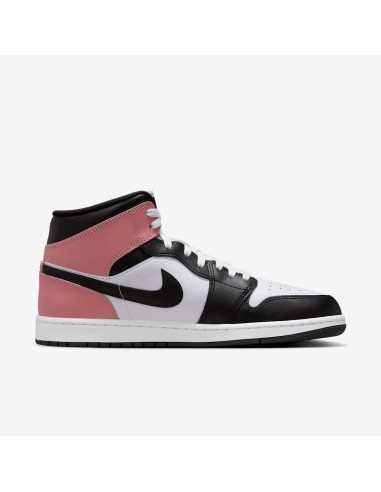 Jordan 1 Mid White Rust Pink Black DQ8426100 MBS