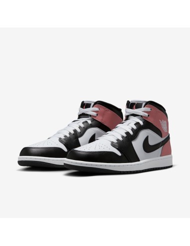 Jordan 1 Mid White Rust Pink Black DQ8426100 MBS