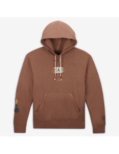 Travis Scott x Jordan Flight Graphic Hoodie Archaeo Brown DO4093256 MBS