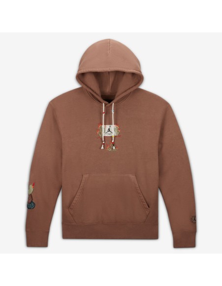 Travis Scott x Jordan Flight Graphic Hoodie Archaeo Brown DO4093256 MBS