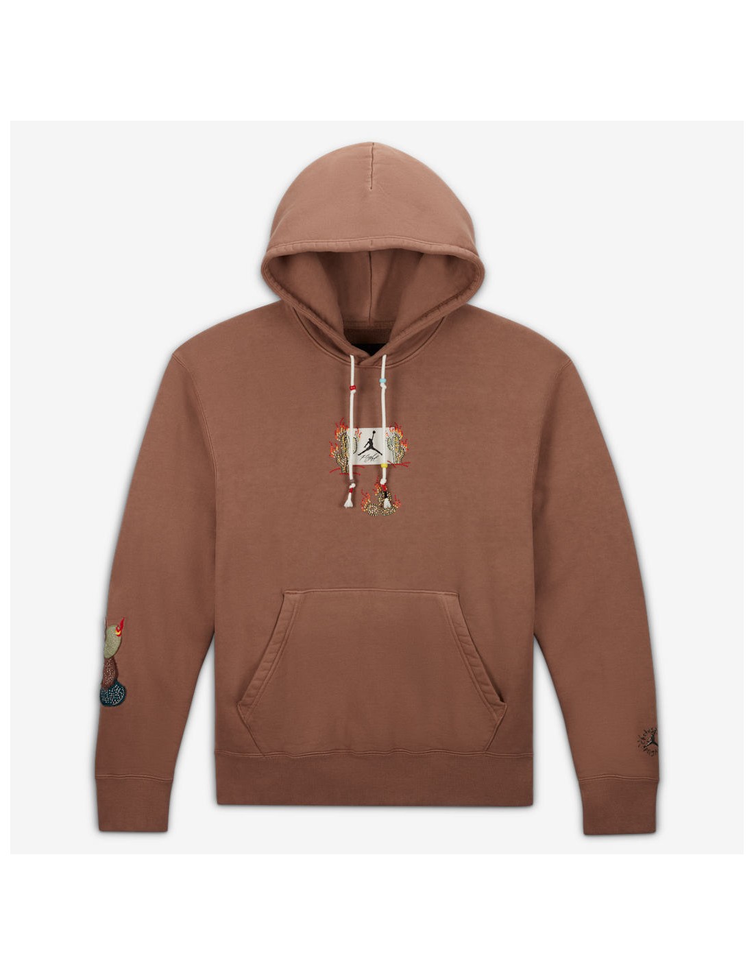 Travis Scott x Jordan Flight Graphic Hoodie Archaeo Brown DO4093256 MBS
