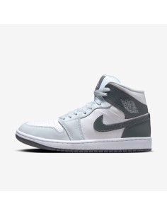 Jordan 1 Mid White Smoke Grey Women's BQ6472113 MBS