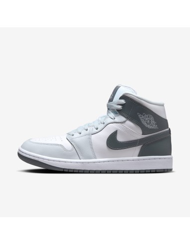 Jordan 1 Mid White Smoke Grey Women's BQ6472113 MBS