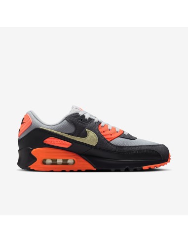 Nike Air Max 90 Light Smoke Grey Hyper Crimson Limelight DM0029018 MBS