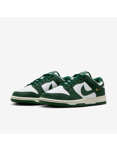 Nike Dunk Low Gorge Green Gold Mini Swoosh Women's IB4417100 MBS
