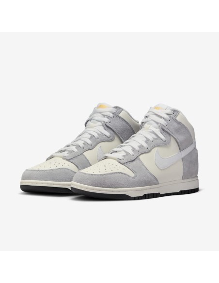 Nike Dunk High Retro Sail Pure Platinum Black White DZ4515100 MBS