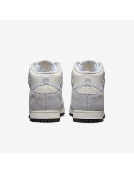 Nike Dunk High Retro Sail Pure Platinum Black White DZ4515100 MBS