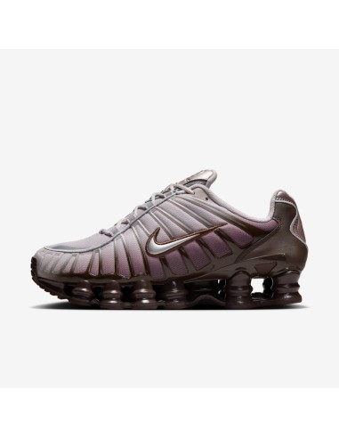 Nike Shox TL Baroque Brown Platinum Violet Metallic Silver Women's IB7699200 MBS