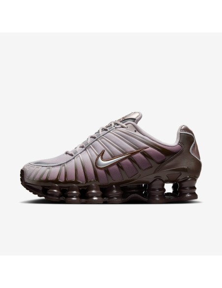 Nike Shox TL Baroque Brown Platinum Violet Metallic Silver Women's IB7699200 MBS