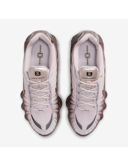 Nike Shox TL Baroque Brown Platinum Violet Metallic Silver Women's IB7699200 MBS