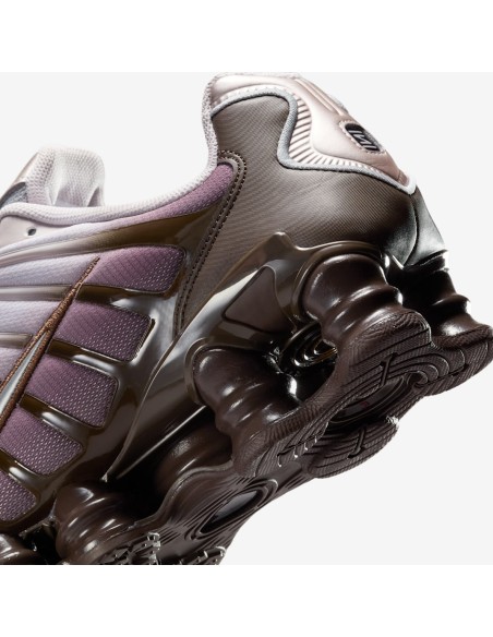 Nike Shox TL Baroque Brown Platinum Violet Metallic Silver Women's IB7699200 MBS