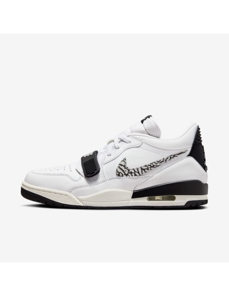 Jordan Legacy 312 Low White Black Elephant Swoosh CD7069110 MBS