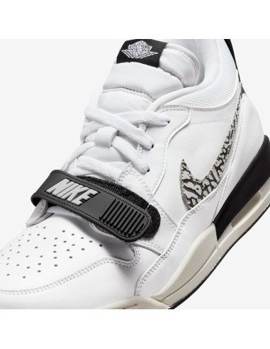 Jordan Legacy 312 Low White Black Elephant Swoosh CD7069110 MBS