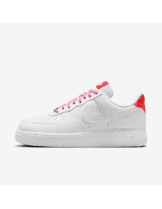 Nike Air Force 1 Low '07 White Pink Foam Metallic Silver Light Crimson Women's IB7167103 MBS