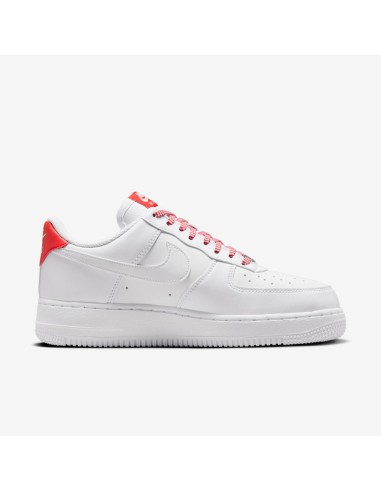 Nike Air Force 1 Low '07 White Pink Foam Metallic Silver Light Crimson Women's IB7167103 MBS