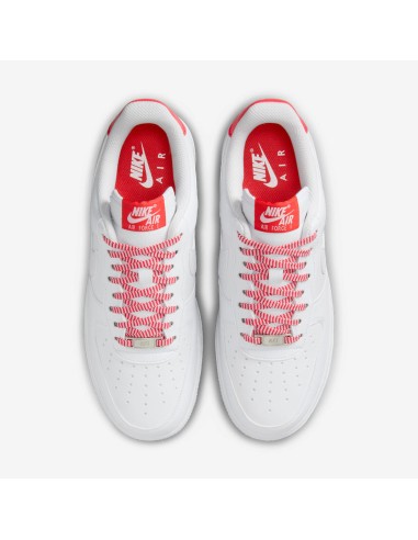 Nike Air Force 1 Low '07 White Pink Foam Metallic Silver Light Crimson Women's IB7167103 MBS