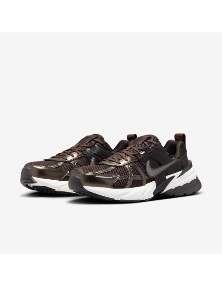 Nike V2K Run Velvet Brown White Black Baroque Brown HJ4497200 MBS