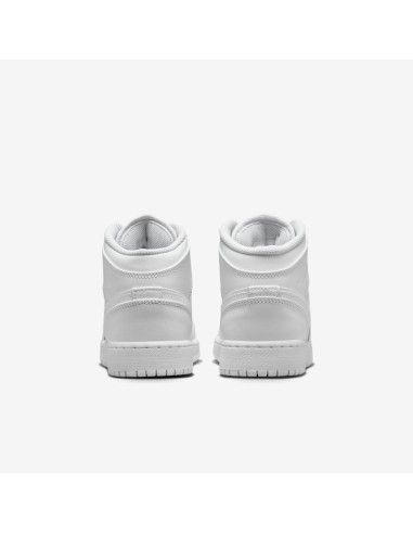 Jordan 1 Mid Triple White 2023 GS 554725136 MBS