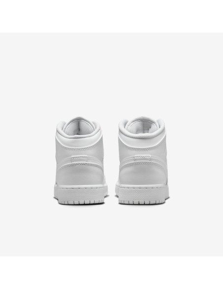 Jordan 1 Mid Triple White 2023 GS 554725136 MBS