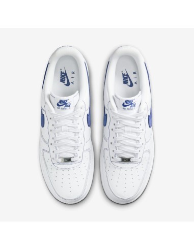 Nike Air Force 1 Low '07 LV8 White Deep Royal Blue HQ2037100 MBS