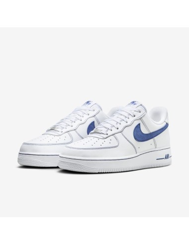 Nike Air Force 1 Low '07 LV8 White Deep Royal Blue HQ2037100 MBS