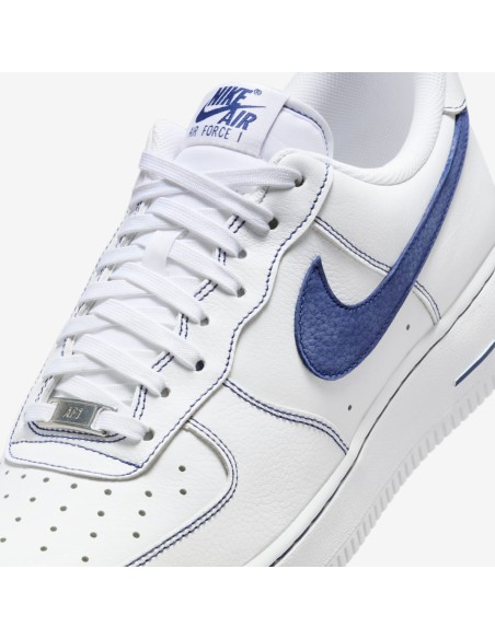 Nike Air Force 1 Low '07 LV8 White Deep Royal Blue HQ2037100 MBS