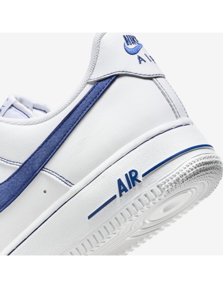 Nike Air Force 1 Low '07 LV8 White Deep Royal Blue HQ2037100 MBS