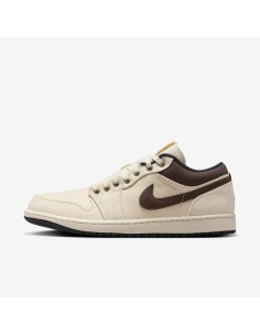 Jordan 1 Low Premium Pale Ivory Off Noir Baroque Brown IB8058110 MBS