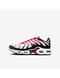 Nike Air Max Plus Pure Platinum Black White University Red GS CD0609027 MBS