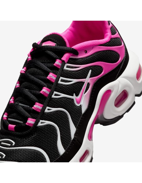 Nike Air Max Plus Black White Laser Fuchsia GS CD0609025 MBS