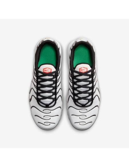 Nike Air Max Plus Platinum Black Red GS CD0609109 MBS