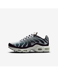 Nike Air Max Plus Black White Sail Metallic Cool Grey GS CD0609026 MBS