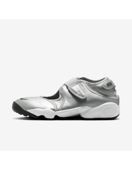 Nike Air Rift Leather Metallic Silver Sail Women's HM5737003 MBS