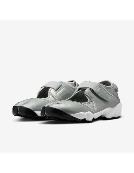 Nike Air Rift Leather Metallic Silver Sail Women's HM5737003 MBS