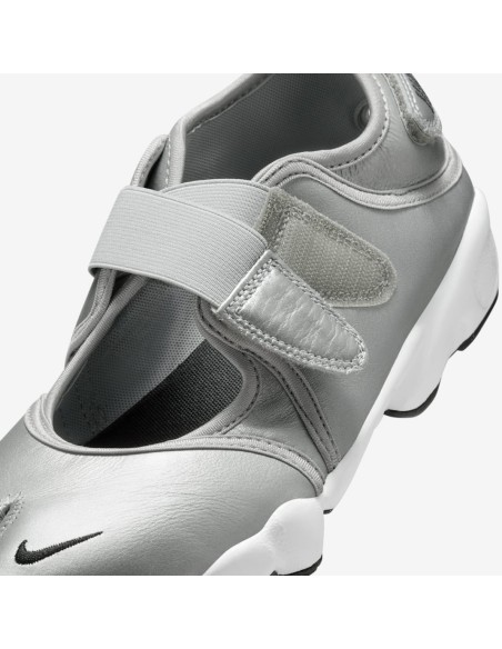 Nike Air Rift Leather Metallic Silver Sail Women's HM5737003 MBS