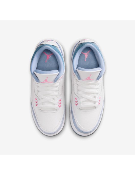Jordan 3 Retro White Cobalt Bliss GS HQ0784101 MBS