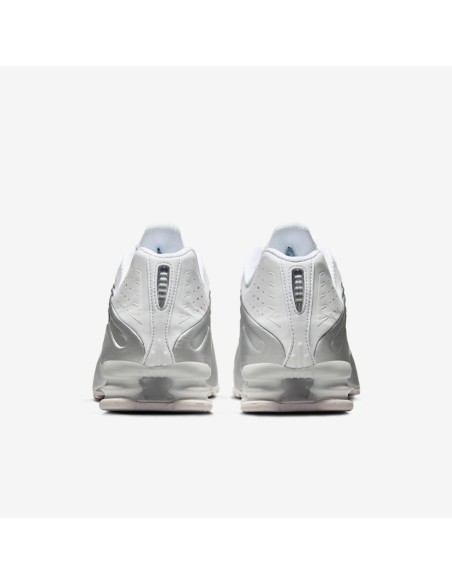 Nike Shox R4 White Bright Crimson Metallic Silver HQ1988101 MBS