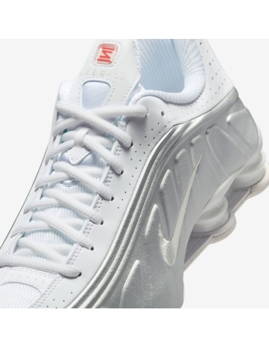 Nike Shox R4 White Bright Crimson Metallic Silver HQ1988101 MBS