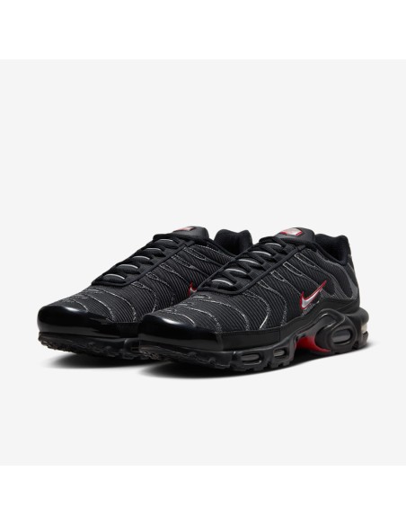 Nike Air Max Plus Black University Red Metallic Silver HF4293001 MBS