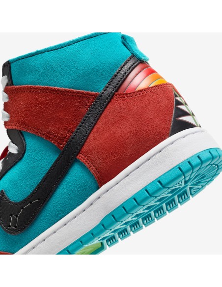 Nike SB Dunk High Di'orr Greenwood Navajo Arts FQ1775400 MBS