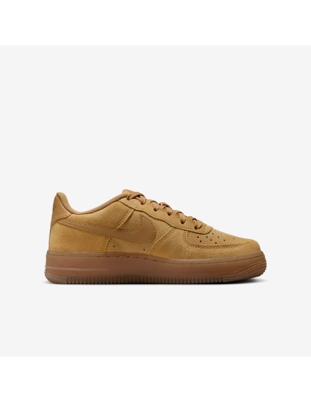 Nike Air Force 1 Low LV8 Wheat Gum Light Brown GS HQ7476700 MBS