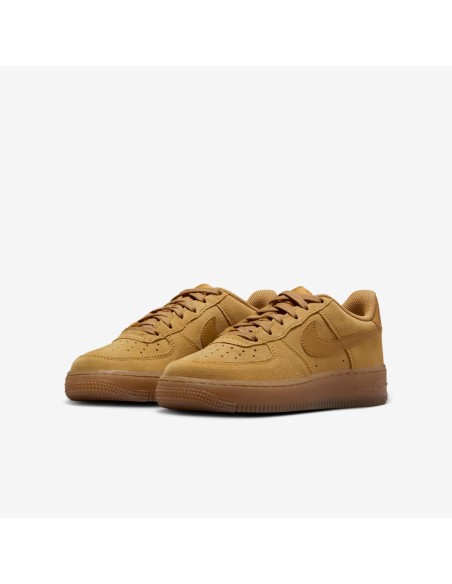 Nike Air Force 1 Low LV8 Wheat Gum Light Brown GS HQ7476700 MBS