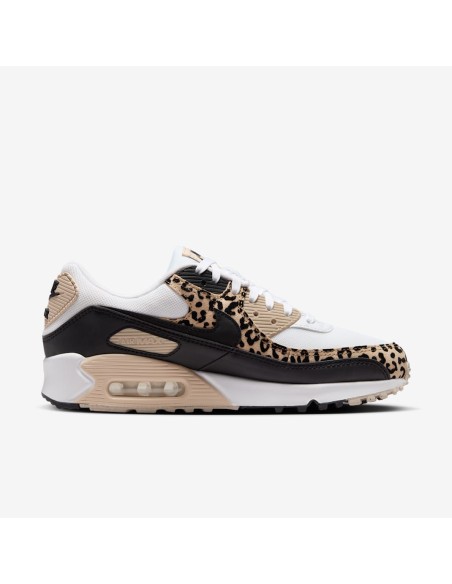 Nike Air Max 90 Leopard Sanddrift Black Women's IF1619100 MBS