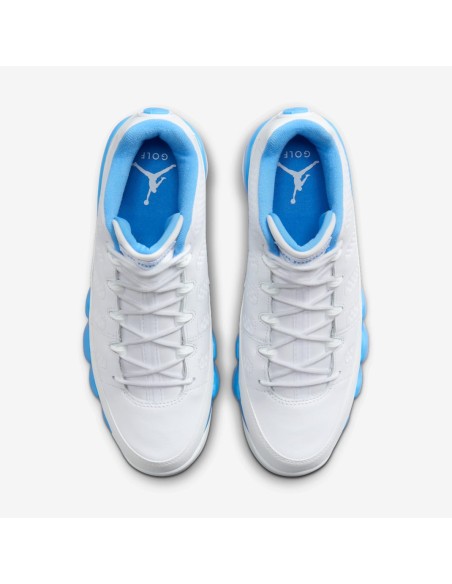 Jordan 9 Retro Low Golf White University Blue FJ5934101 MBS