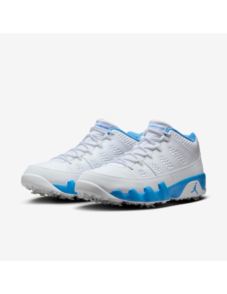 Jordan 9 Retro Low Golf White University Blue FJ5934101 MBS