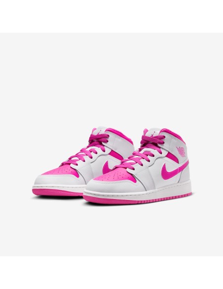 Jordan 1 Mid Fire Pink GS FD8780500 MBS
