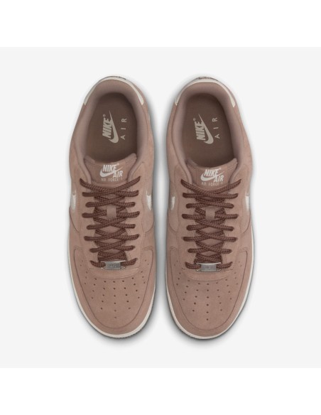 Nike Air Force 1 Low '07 LV8 Mink Brown Embroidered Swoosh HJ4465200 MBS