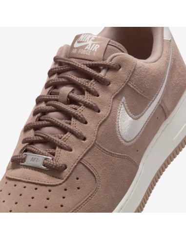 Nike Air Force 1 Low '07 LV8 Mink Brown Embroidered Swoosh HJ4465200 MBS
