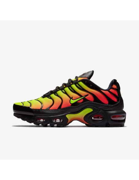 Nike Air Max Plus Black Volt Solar Red Women's AQ9979001 MBS